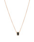 Bulgari B.zero1 Necklace, &pound;1,800, Jewellery, Black/Rose Gold, Enamel Coated Ceramic/Rose Gold, Other view