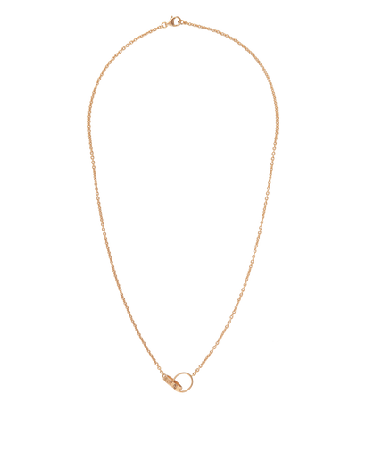 Cartier Love Necklace, &pound;1,200, Jewellery, Rose Gold, Rose Gold, Front view