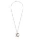 Chanel CC Logo Necklace, front view