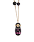 Chanel CC Beaded Matryoshka Doll Necklace, other view