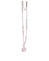 Chanel CC Mademoiselle Coin Pearl Necklace, front view