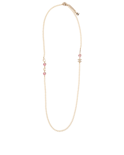 Chanel CC Faux Pearl Necklace