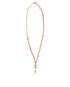 Chanel CC Crystal Pearl Drop (Fall 2018) Necklace, back view