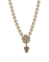 Chanel Pearl Flower Pot Necklace, other view