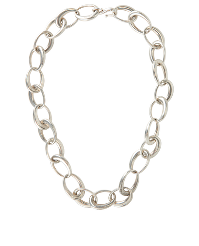 Chanel Chunky Chain Necklace, front view