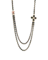 Chanel A13 A Intertwined Chain CC Long Necklace, other view
