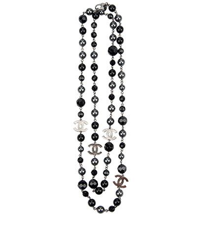 Chanel CC Pearl Necklace, other view