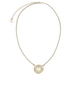 Chanel CC Medallion Necklace, back view