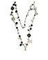 Chanel Daisy and Camellia Pearl Necklace 2012, front view
