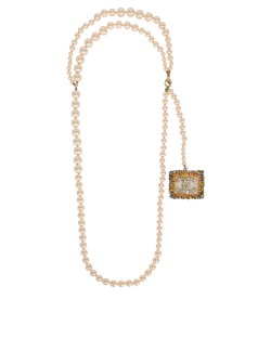 Chanel A14K Neon Patchwork Necklace