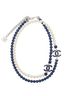 Chanel CC Pearls Long Necklace, front view
