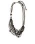 Chanel Spring 2003 CC Multi Strand Chain Necklace, front view