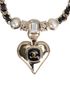 Chanel CC Heart Necklace(2021), £1,200, Jewellery, Black/Gold, Enamel Coated Ceramic/Yellow Gold Plated, Other view
