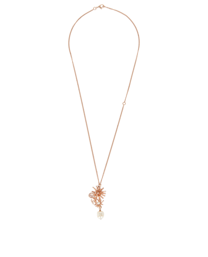 Chanel B12A Pearl Starburst Pendant, front view