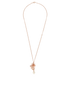 Chanel B12A Pearl Starburst Pendant, front view