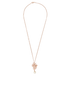 Chanel B12A Pearl Starburst Pendant, back view