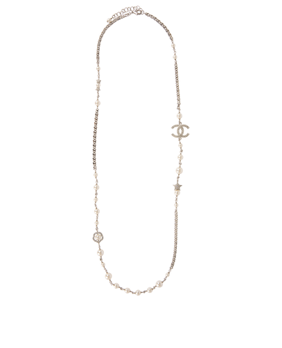 Chanel B20 CC Star Beaded Long Necklace, front view