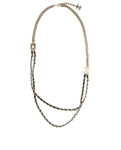 Chanel B17P CC Chain Necklace, front view