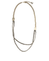 Chanel B17P CC Chain Necklace, front view
