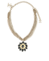 Chanel B15C Flower Layered Necklace, back view