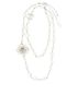 Chanel B14 S Pearls Long Necklace, back view