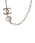 Chanel B23B CC & Heart Necklace, &pound;750, Jewellery, Silver, Faux Pearl, Other view