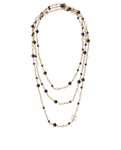 Chanel Long Beaded Necklace, front view