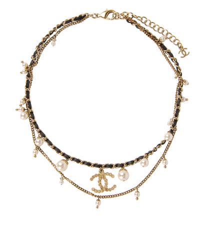 Chanel CC Choker Necklace, front view