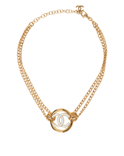 Chanel C22S CC Logo Choker, front view