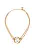 Chanel C22S CC Logo Choker, front view