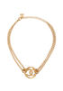 Chanel C22S CC Logo Choker, back view