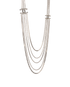 Chanel B17V CC Multi-Chain Necklace, other view