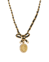 Chanel Medallion Ribbon Necklace, other view