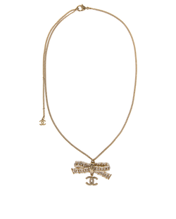 Chanel CC Bow Necklace