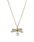 Chanel CC Bow Necklace, other view