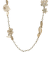Chanel 08A Floral Long Necklace, other view