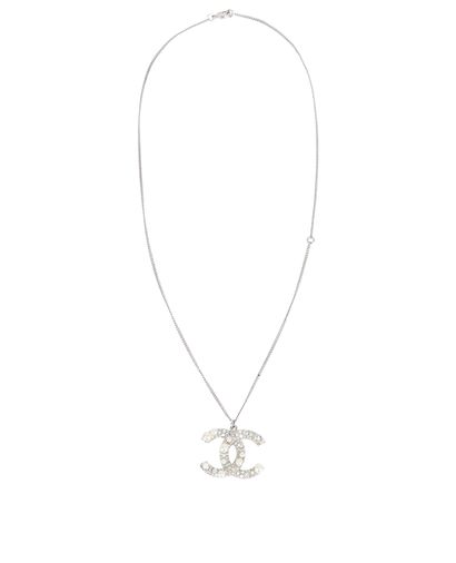 Chanel A/W 2017 CC Pearl Necklace, front view