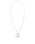 Chanel A/W 2017 CC Pearl Necklace, front view
