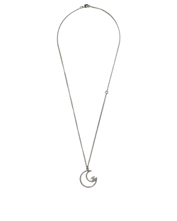 アクセサリー HERMES skipper necklace Hermès Skipper long necklace Black Silver ref.248098 - Joli Closet