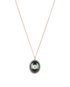 Chanel CC Faux Pearl Pendant, other view