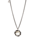 Chanel B16K CC Logo Crystals Necklace, other view