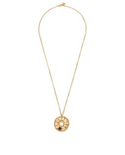 Chanel Coco Chanel Disc Necklace, front view