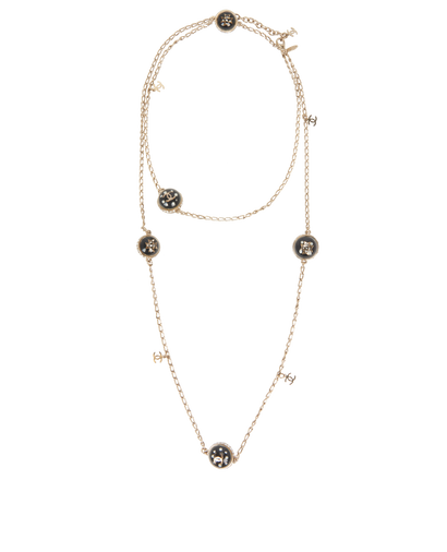 Chanel 09A CC Long Necklace, front view