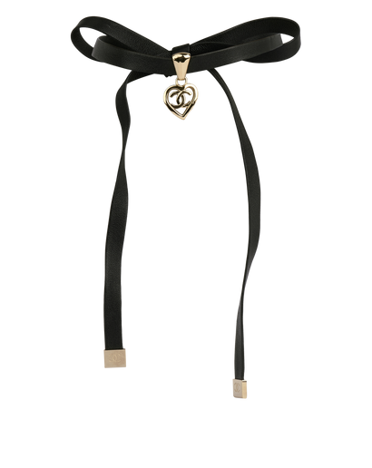 Chanel B22P Heart Pendant Choker, front view