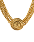 Chanel Medallion Chain Choker, &pound;695, Jewellery, Gold, Brass, Other view