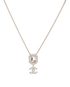Chanel 23B CC Crystal Necklace, other view