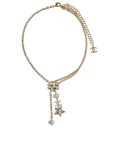 Chanel CC Star Necklace, front view