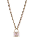 Chanel CC Lock Chain Necklace, other view