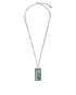 Chanel 12P Abalone Shell Necklace, back view