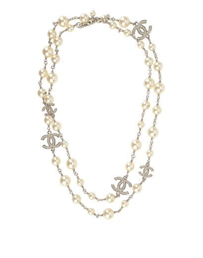 Chanel CC Long Necklace, front view